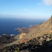 Steilk&uuml;ste ElHierro Richtung Norden, copyright Susanne Reuter 