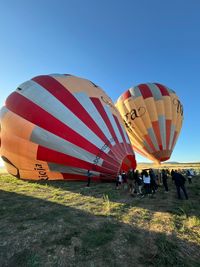 Ballonaufbau &copy;Susanne Reuter 