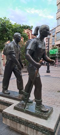 Pilgerstatue Longrono &copy;Susanne Reuter